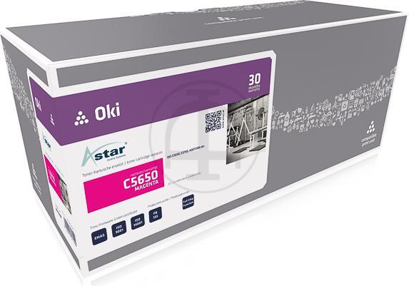Immagine prodotto Astar Magenta - compatibile - cartuccia toner - per OKI C5650dn (M)
