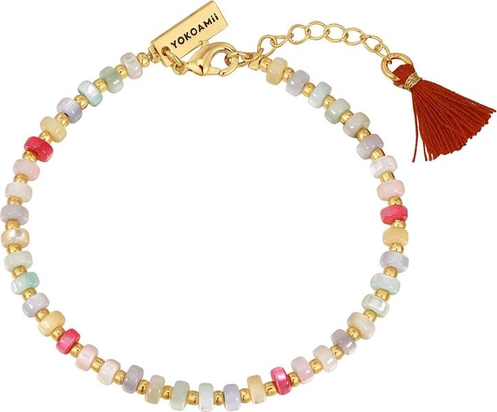 Yokoamii Damen Armband - 37660 (17 cm, Messing)