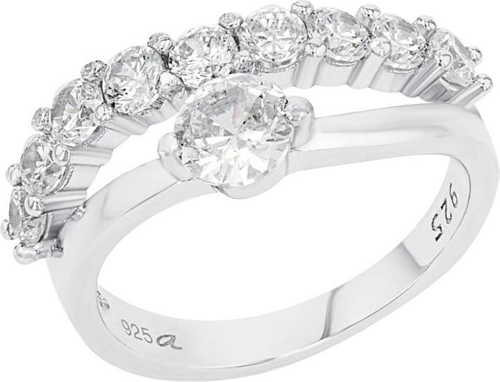 Produktbild Amor Ringe für Damen, 925 Sterling Silber, Zirkonia synth. (52, 925 Silber)