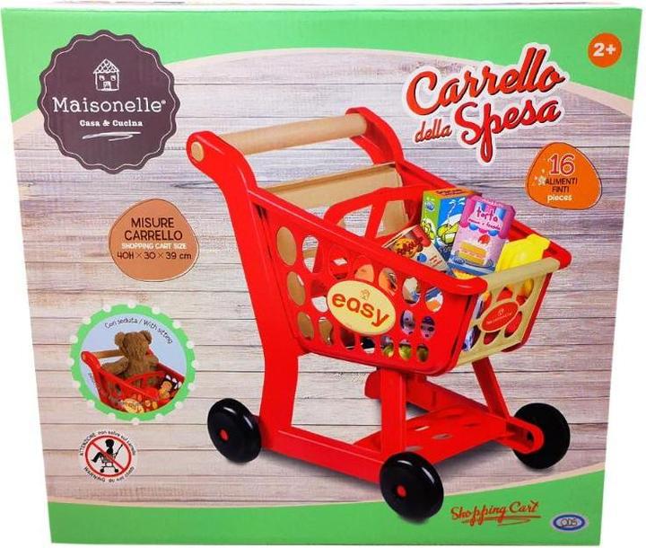 Actual product image ODS Maisonelle - Carrello della Spesa con 16 accessorimisura 40*30*39 cm
