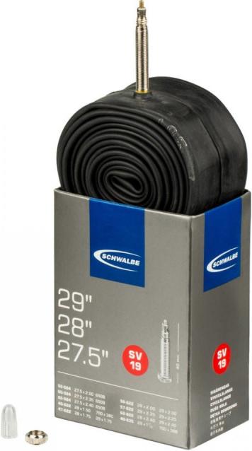 Schwalbe Schlauch MTB 19 (Presta (SV), 29", 28", 27.5", 40 mm)