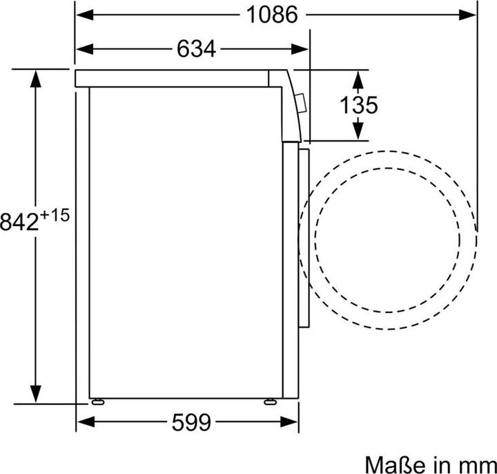 Produktbild Siemens WT45HVA1 (8 kg, Rechts, EU-Stecker)