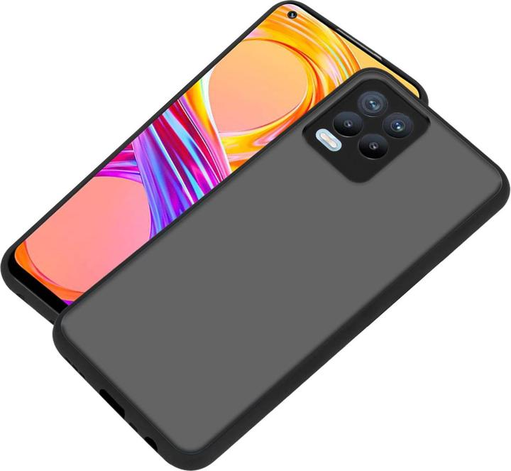 Actual product image Cadorabo Bumper Case for Realme 8 4G / 8 PRO Hybrid Matt (realme 8, Realme 8 Pro)