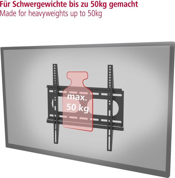 Image du produit Hama Support mural pour TV FIX Ultraslim (Mur, 56", 50 kg)