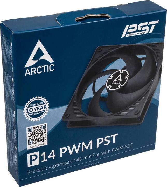 Actual product image Arctic P14 PWM PST black (140 mm, 1 x)