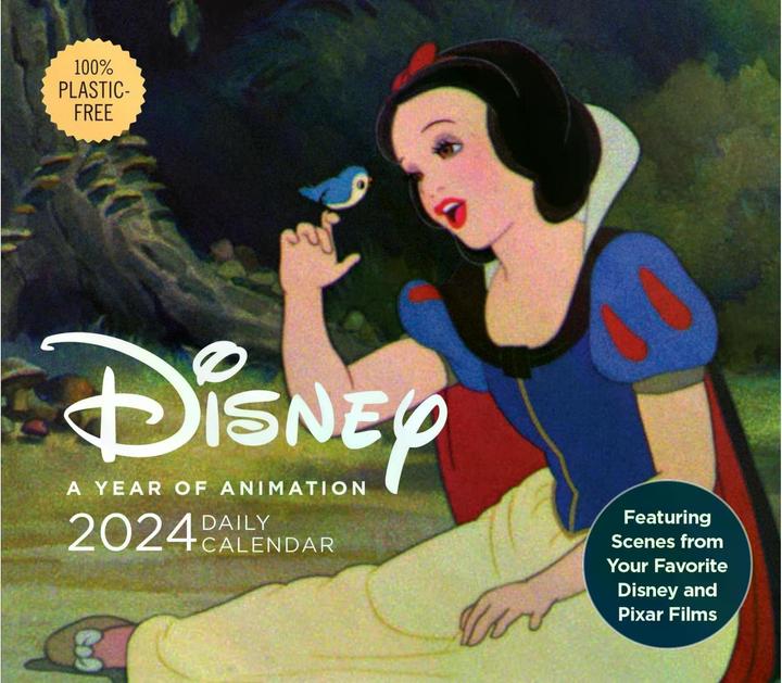 Actual product image Literatur diverse Calendar Disney a Year of Animation 2024 (15 x 12.5 cm, No binding, English)