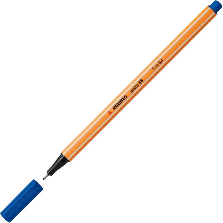 Actual product image STABILO Fineliner Point 88 (Blue, 3 x)