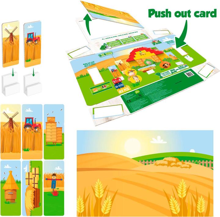 Produktbild Biobuddi Farm Getreidespeicher mit Tieren