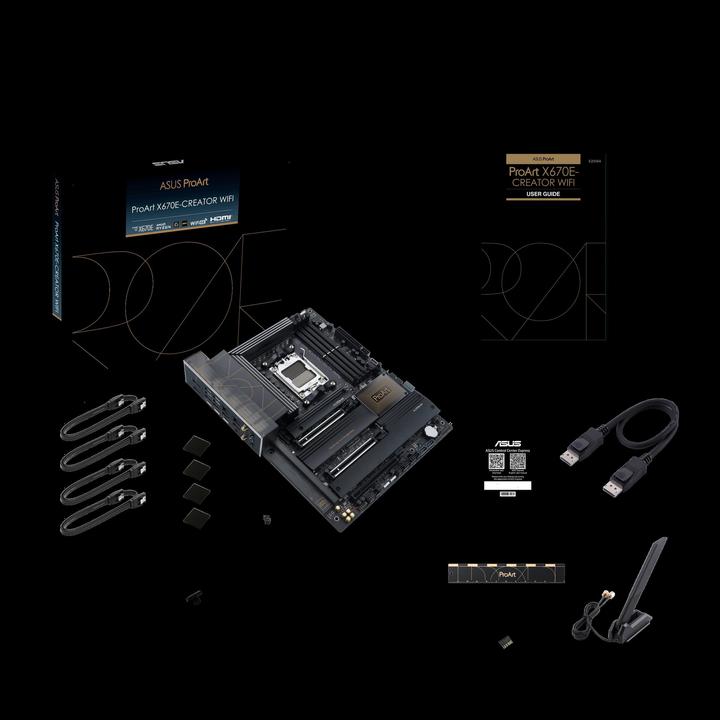 Produktbild ASUS ProArt X670E-Creator Wifi (AM5, AMD X670E, ATX)