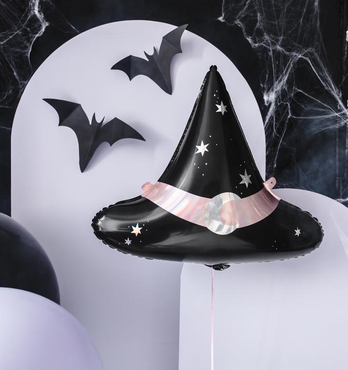 Immagine prodotto Partydeco Palloncini in foil con cappello da strega Streghe e festa di Halloween (1 x)