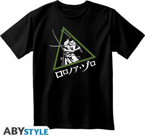 Immagine prodotto ABYstyle One Piece T-Shirt (S) Black Unisex: Roronoa Zoro (S)