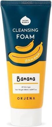 Actual product image Orjena Smile 365 Day Cleansing Foam Banana (Foam, 180 ml)