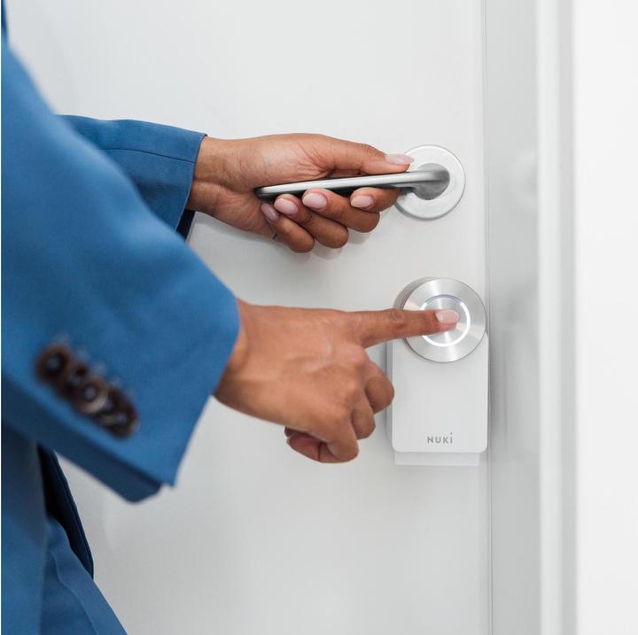 Produktbild Nuki Smart Lock Pro (4th Gen) CH-Zylinder (Smartphone)