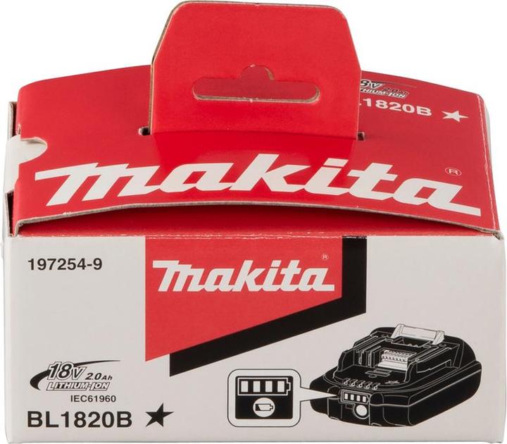 Actual product image Makita Battery BL1820B (18 V)