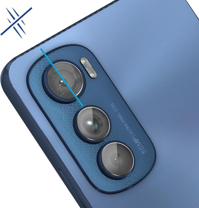 Actual product image 3MK Camera protection glass, camera glass (4 Piece, Motorola Edge 30)