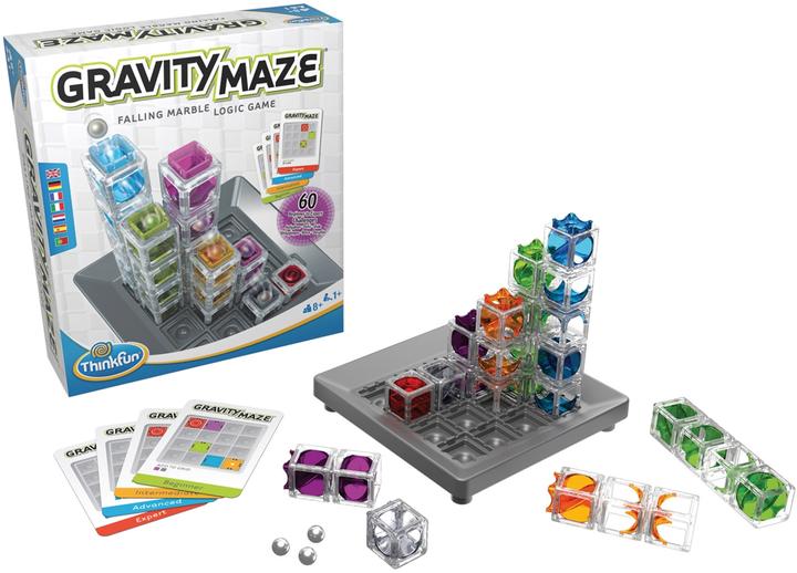 Actual product image Thinkfun Gravity Maze (German, Spanish, French, Dutch, Italian, English)