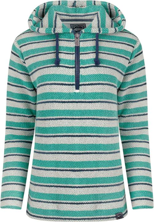 Produktbild Weird Fish Ally Kapuzenpullover mit kurzem Reissverschluss (44 D)