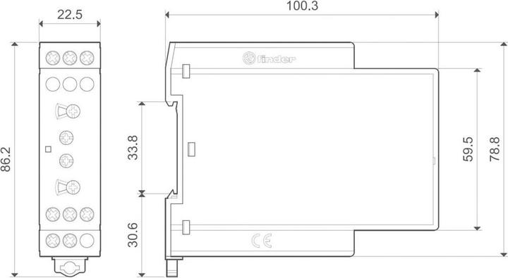 Image du produit Finder 83.91.0.240.0000 Relais de temporisation Mu