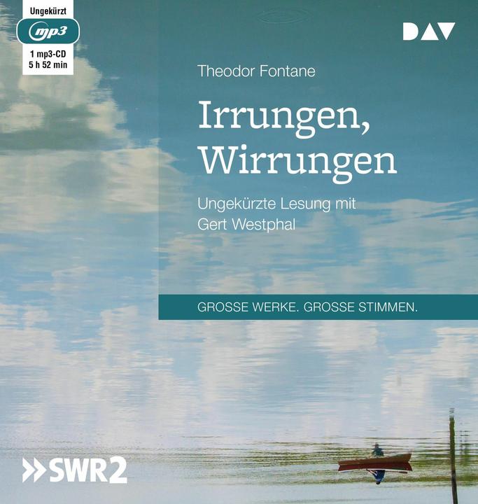 Produktbild Irrungen, Wirrungen (Theodor Fontane, Gert Westphal, Deutsch)