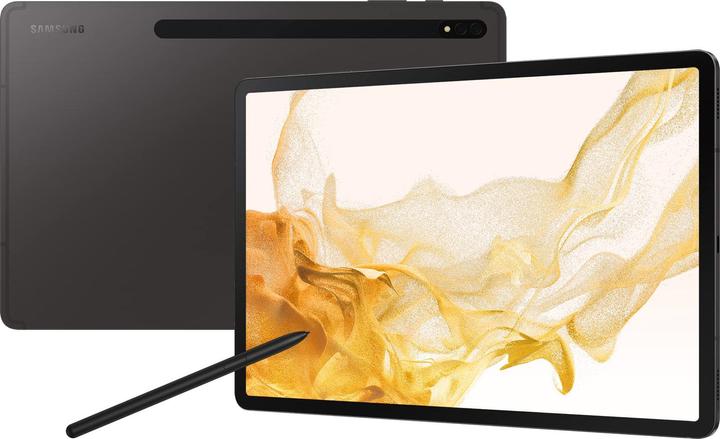 Image du produit Samsung Galaxy Tab S8 (5G, 11", 256 Go, Graphite)