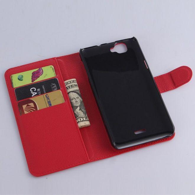 Immagine prodotto MU Classic Serie di copertine per libri in pelle Litchi (Wiko Rainbow 4G)