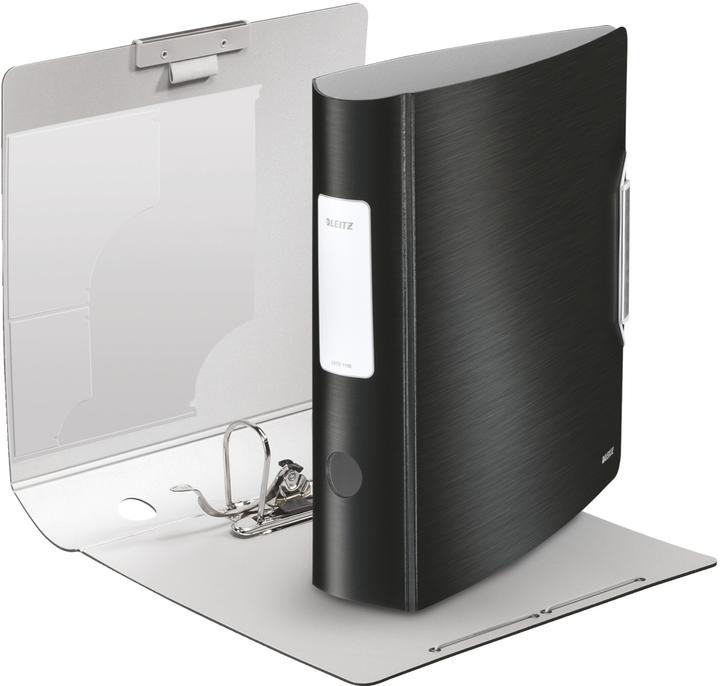 Produktbild Leitz Ordner Active Style, 180 Grad, 80 mm, farbig sortiert DIN A4, runder Rücken, aus PP, gebürstet (A4, 80 mm, 1 Stück)