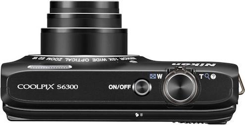 Produktbild Nikon Coolpix S6300, 16MP, 10x Zoom, FullHD, Schwarz (1/2,3'')