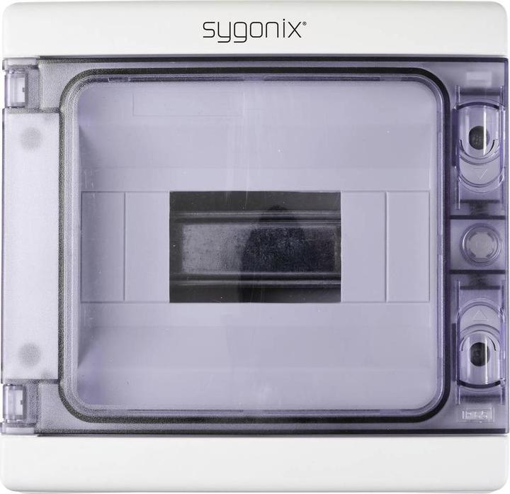 Produktbild Sygonix SY-5491852 Kleinverteiler Aufputz Anzahl Teilungen = 8 Anzahl Reihen =