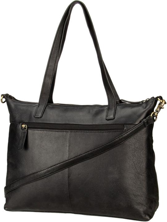 Immagine prodotto Burkely Borsa shopper Norah naturale in pelle con scomparto per laptop da 36 cm (10 l)