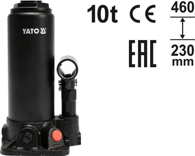 Actual product image Yato Hydraulic Bottle Jack 10t