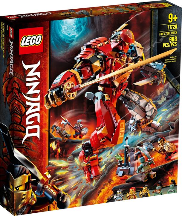 Immagine prodotto LEGO Pietra del fuoco Mech (71720, LEGO Ninjago)