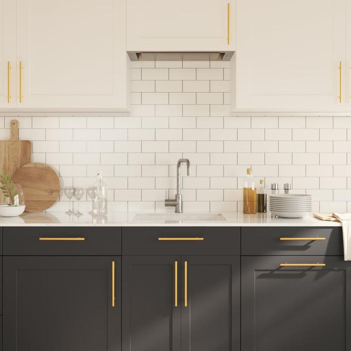 Produktbild VidaXL Möbelgriffe 10 Stk. Golden 160 mm Edelstahl,Farbe