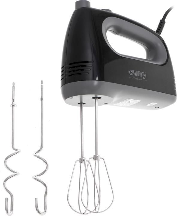 Actual product image Camry CR 4220B mixer Hand mixer Black, Grey (750 W)