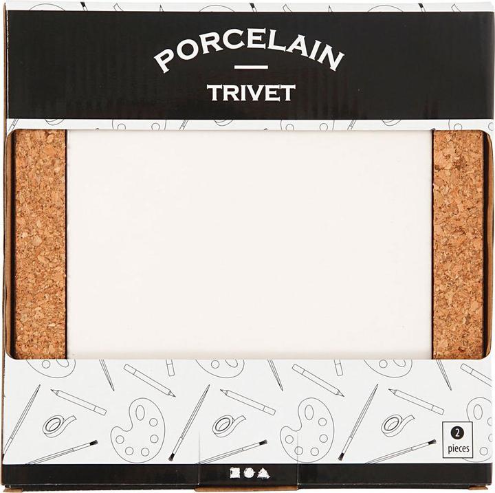 Actual product image Magni Coaster with cork frame (1 x, Pan coaster)