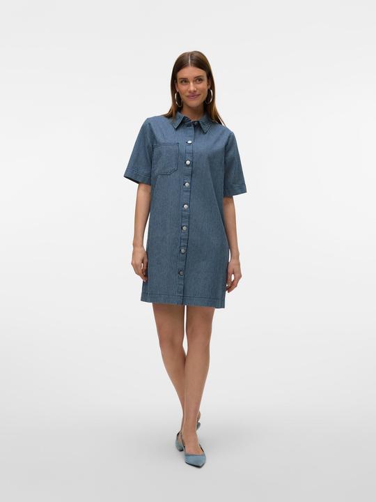 Produktbild Vero Moda VMZELLA Kurzes Kleid Jeanskleid (M)