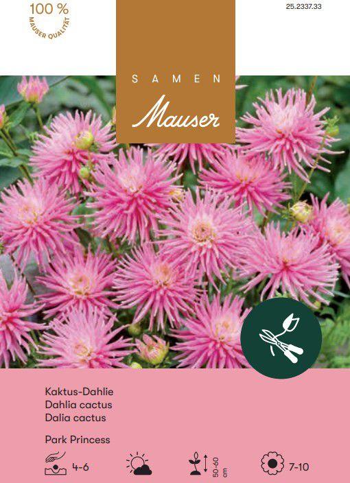 Produktbild Samen Mauser Beet-Dahlie Park Princess (Blumenzwiebel)