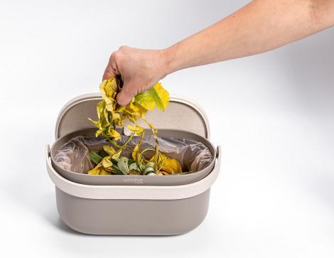 Immagine prodotto Plastia Contenitore per rifiuti organici con telaio e sacchetti (3.10 l)