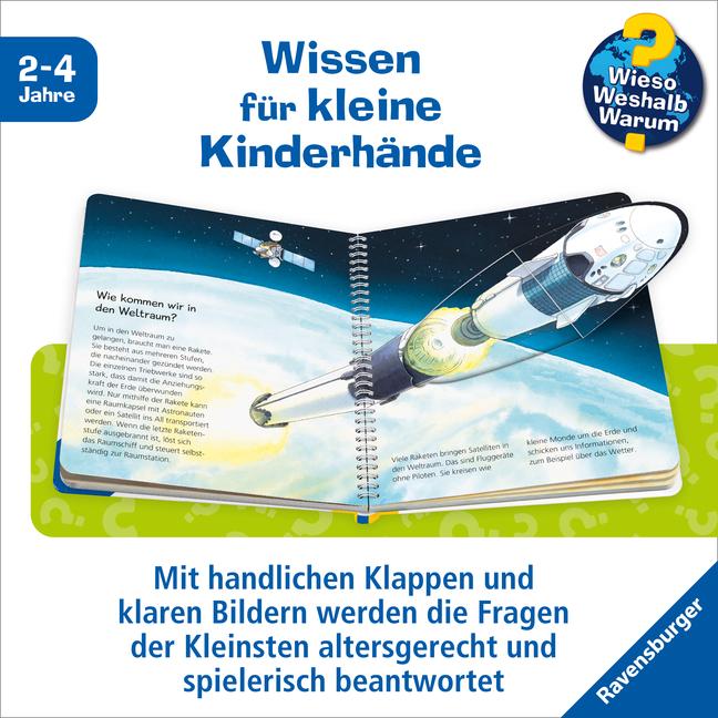 Produktbild Ravensburger Wieso? Weshalb? Warum? junior, Band 72: Sonne, Mond und Sterne (Deutsch, Peter Nieländer, Patricia Mennen, 2022)