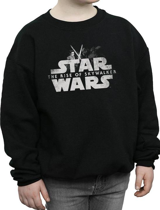 Produktbild Star Wars The Rise Of Skywalker Rey And Kylo Battle Sweatshirt Jungen (140, 146)