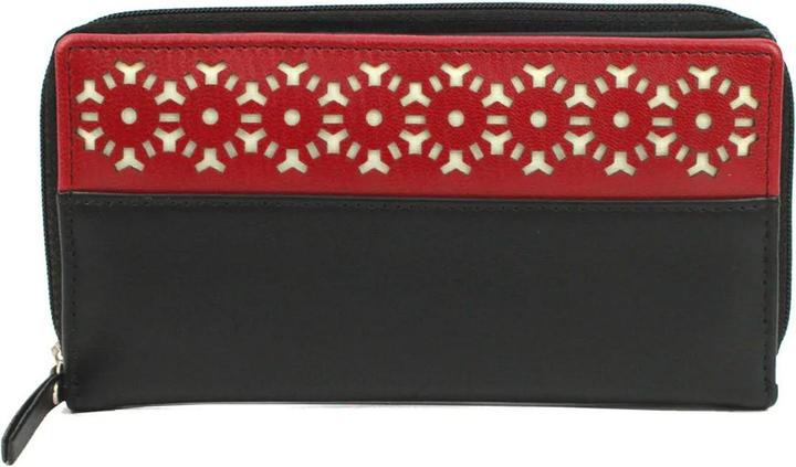 Eastern Counties Leather Rachel Leder Brieftasche Lasergeschnitten