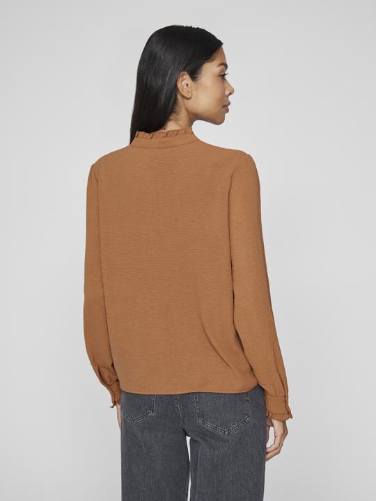 Produktbild Vila High Neck Oberteil mit langen Ärmeln (38)