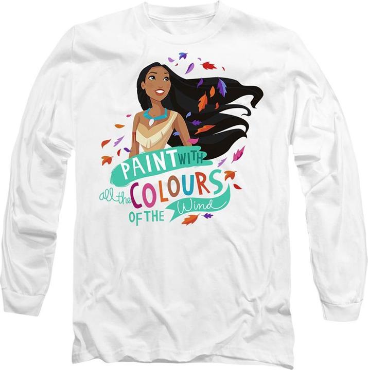 Actual product image Disney Unisex Adult Colours Of The Wind T-Shirt (XL)