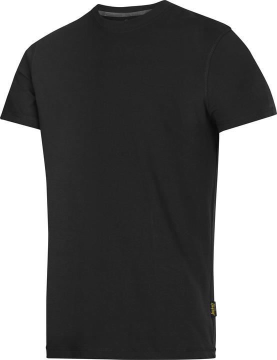 Image du produit Hultafors T-shirt Snickers str. M - sort Classic 100% bomuld - 2502 (M)