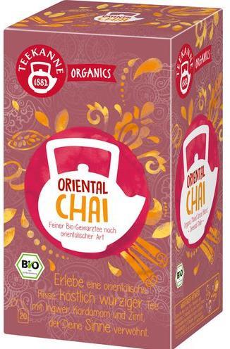 Image du produit Teekanne Sachets de thé Bio Oriental Chai 20 pièces (36 g)