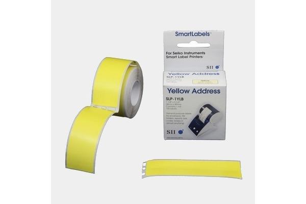 Produktbild Seiko SLP-1YLB, Adressetiketten, 1 Rolle à 130 Etiketten