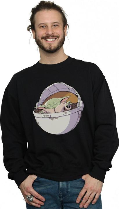 Produktbild Star Wars The Mandalorian Sleeping Child Sweatshirt (L)