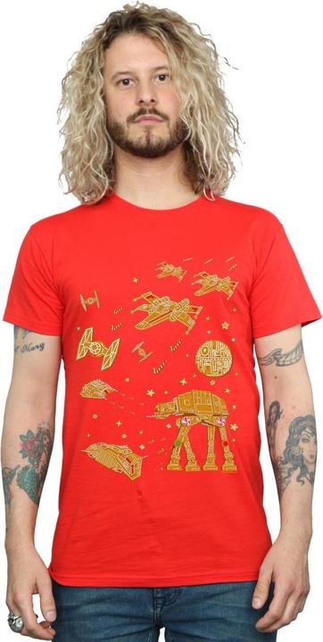Immagine prodotto Star Wars Gingerbread Battle Maglietta Uomo (3XL)