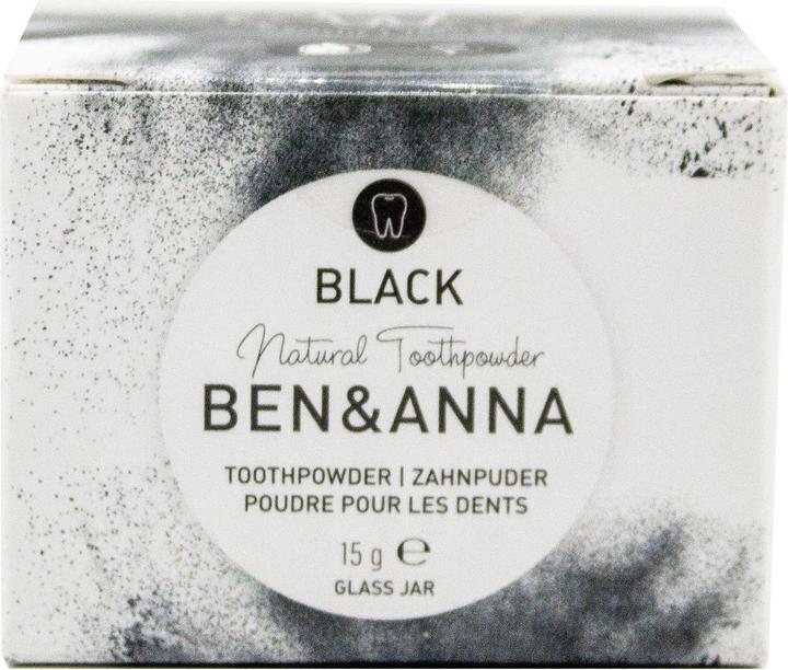 Actual product image Ben & Anna Tooth Powder Black (15 ml)