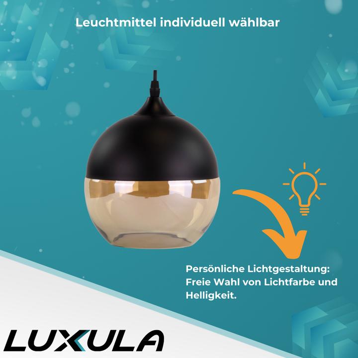 Image du produit Luxula Lampe à suspendre industrielle (E27)