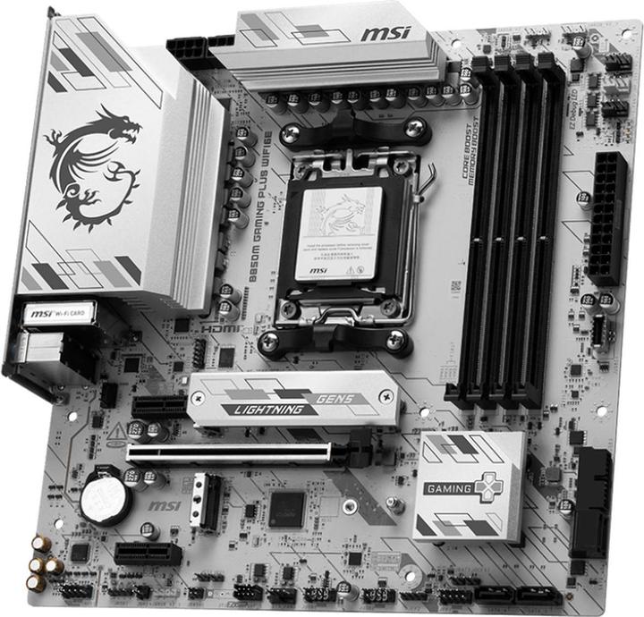 Immagine prodotto MSI B850M Gaming Plus Wifi6E (B850,AM5,mATX,DDR5) (AM5, AMD B850, mATX)